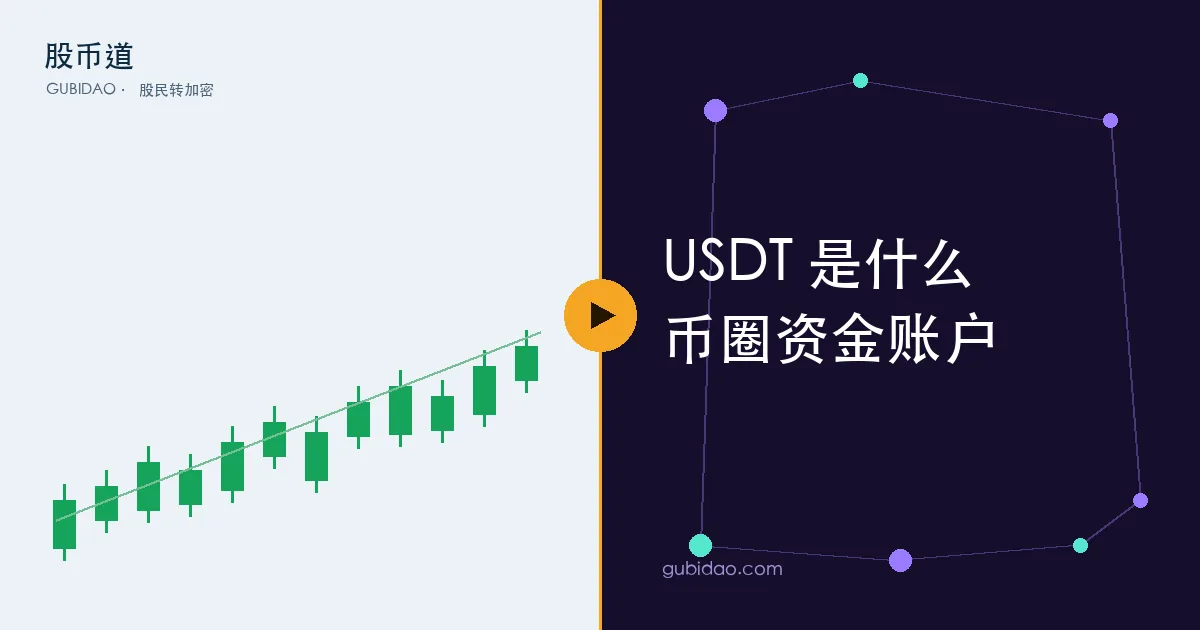 USDT 稳定币锚定美元的示意,类比券商账户里的资金账户